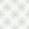 Floral seamless pattern with rounded dandelion blow ball. For textile and fabric decorating. Isolated vector.