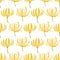 Floral Seamless Pattern with Vector Ylang Ylang or