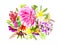 Floral summer bouquet for your design