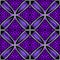 Floral vector violet 3d greek seamless pattern. Surface ornamental ethnic tribal background. Repeat ornate backdrop. 3d