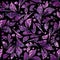 Floral violet seamless pattern. Luxury patterned leafy vector b