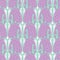 Floral Wild Teasel Seamless Pattern Background