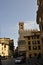 Florence, 24th august: Architecture Buildings from Piazza di Firenze Square of FLorence City. Italy