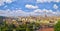 Florence aerial view cityscape. Panorama view from Michelangelo park square