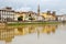 Florence and Arno river view, Tuscany, Italy