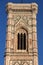 Florence, bell tower of the cathedral Sant Maria of Fiower
