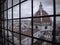 Florence cathedral behind bars