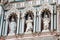 Florence Cathedral facade details, Tuscany, Italy