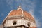 Florence Cathedral Italy, Santa Maria del Fiore, Brunelleschi`s Dome, symbol of the city.