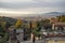 Florence Cemetery at sunset