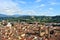 Florence city seen from the top of the Duomo , Italy