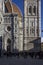 Florence duomo Cathedral, its baptistery and Giotto bellfry