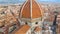 Florence, the famous dome of the Duomo, Santa Maria del Fiore