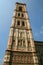 Florence Giotto bell tower from Piazza del Duomo, Italy