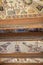 Florence, Italy - 20 Nov, 2022: Painted ceilings in the East Corridor of the Uffizi Gallery