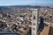 Florence, Italy - 21 Nov, 2022: Cityscape views of Florence and from the roof of the Duomo Cathedral Basilica