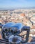 Florence, Italy - 21 Nov, 2022: Cityscape views of Florence and from the roof of the Duomo Cathedral Basilica