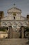 Florence, Italy - 24 April, 2018: stairs to Basilica di San Miniato al Monte