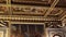 FLORENCE, ITALY - NOVEMBER 2016: Beautiful ceiling of Palazzo Vecchio. Interior of Palazzo Vecchio.