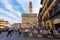 Florence, ITALY- September 10, 2016: View on Square of Signoria in Florence Piazza della Signoria in Florence