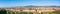 Florence Italy at sunny day cityscape aerial wide view panorama