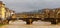 Florence, panorama with Old Bridge