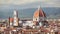 Florence. Panorama of the old city in Italy