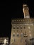 Florence signoria place palazzo vecchio at night