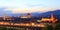 Florence skyline at night, viewed from Piazzale Michelangelo