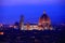 Florence skyline at twilight, Italy.