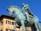 Florence Tuscany Italy,monument of Cosimo de` Medici, Square of Signoria