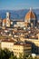 Florence, view from piazzale michelangelo.