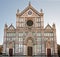 Florence, view of Santa croce church.