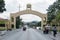 FLORES, GUATEMALA - NOVEMBER 15, 2017: Flores Island Entrance in Guatemala. Peten.