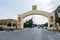 FLORES, GUATEMALA - NOVEMBER 15, 2017: Flores Island Entrance in Guatemala. Peten.