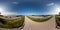 Florida Keys 7 Mile Bridge 360 VR virtual reality aerial equirectangular spherical photo