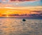 Florida Keys Islamorada Fishing Boat Sunrise