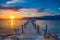 Florida Keys Islamorada Fishing Boat Sunrise