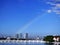 Florida, Maiami, panoramic view of the bay