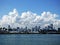 Florida, Maiami, panoramic view of the bay