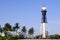 Florida Pompano Beach Lighthouse palm trees