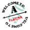 Florida stamp rubber grunge