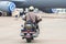 Florida State Trooper On Motorcycle