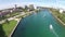 Florida waterways aerial view