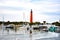 Floridian Intracoastal Waterway and Lighthouse