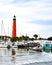 Floridian Intracoastal Waterway and Lighthouse