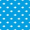 Flounder pattern seamless blue