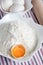 Flour and eggs recipe