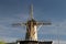 flour mill Windlust at the Kortenoord along the river Hollandsche Ijssel in the town of Nieuwerkerk aan den IJssel