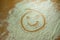 Flour smiley